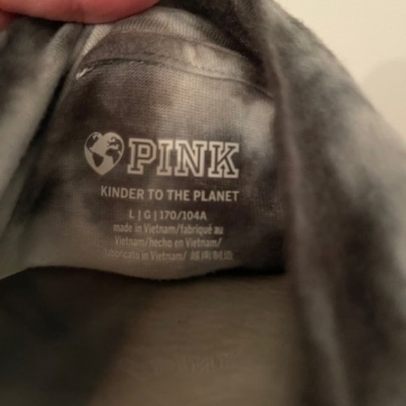 PINK Thin Tye Dye Turtleneck - Picture 2 of 6